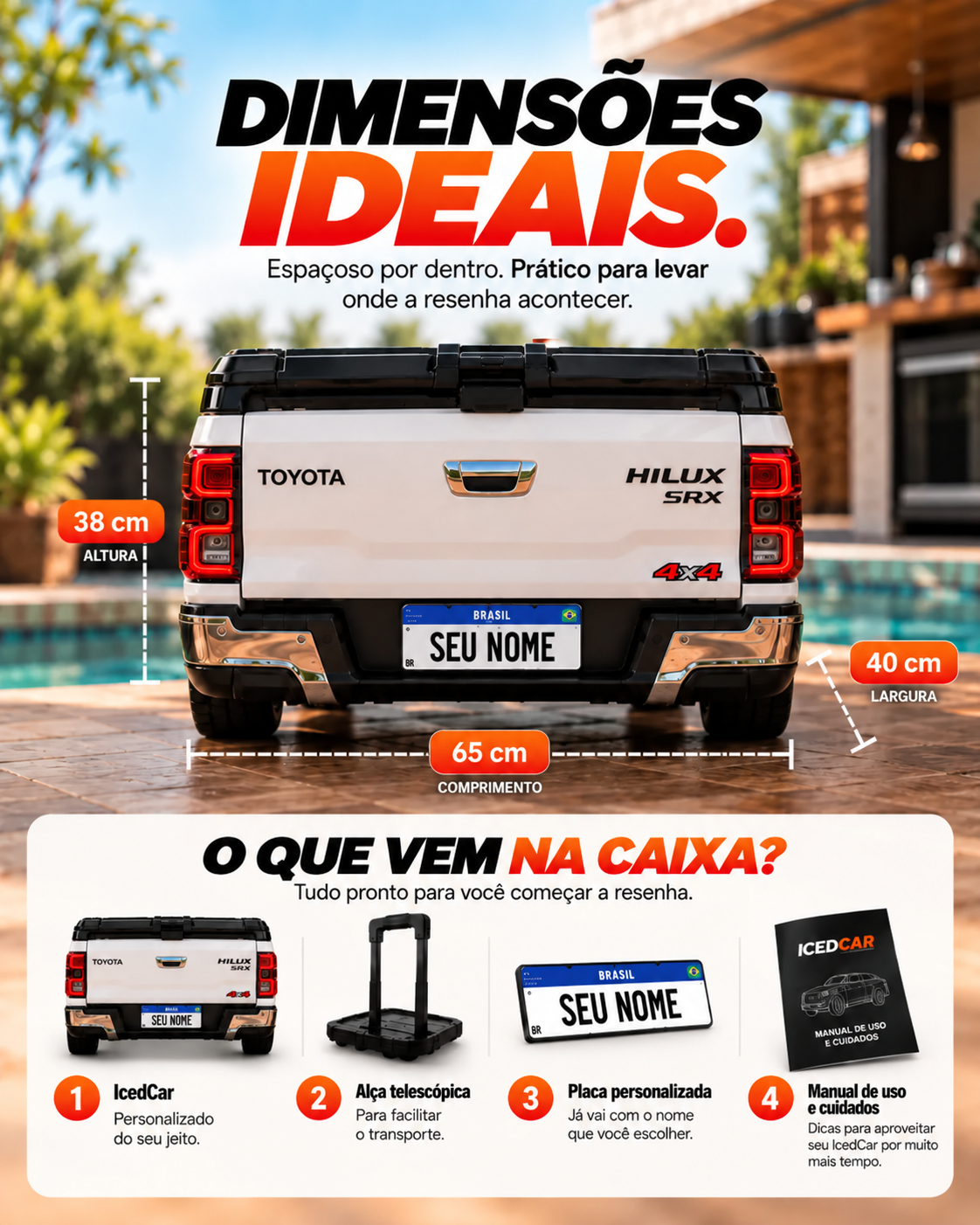 Mini Cooler IcedCar – Cooler dos Apaixonados por Carros & Churrasco
